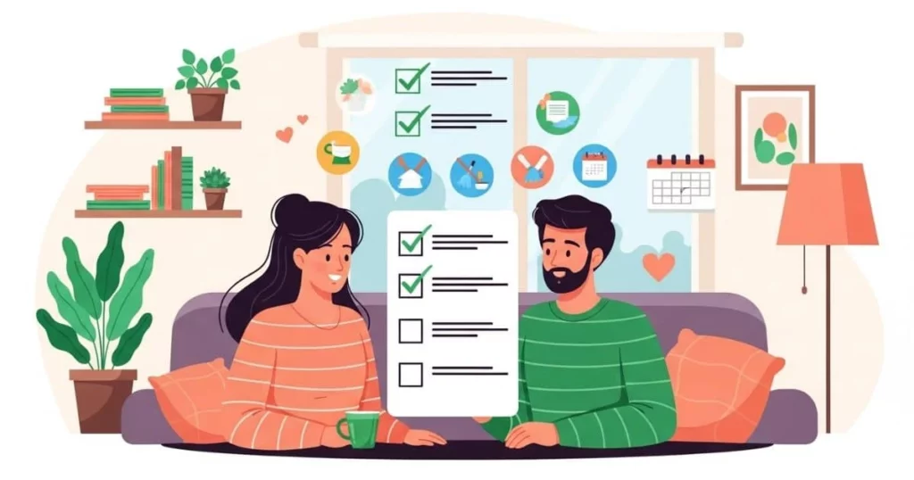 Checklist de Organização para Casais