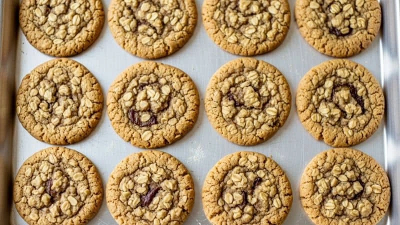 cookies saudáveis e rápidos com poucos ingredientes