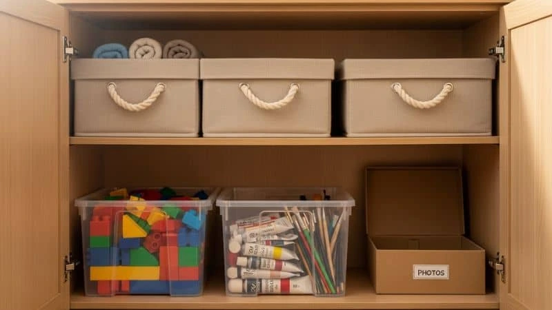 checklist para organizar armário por cômodo