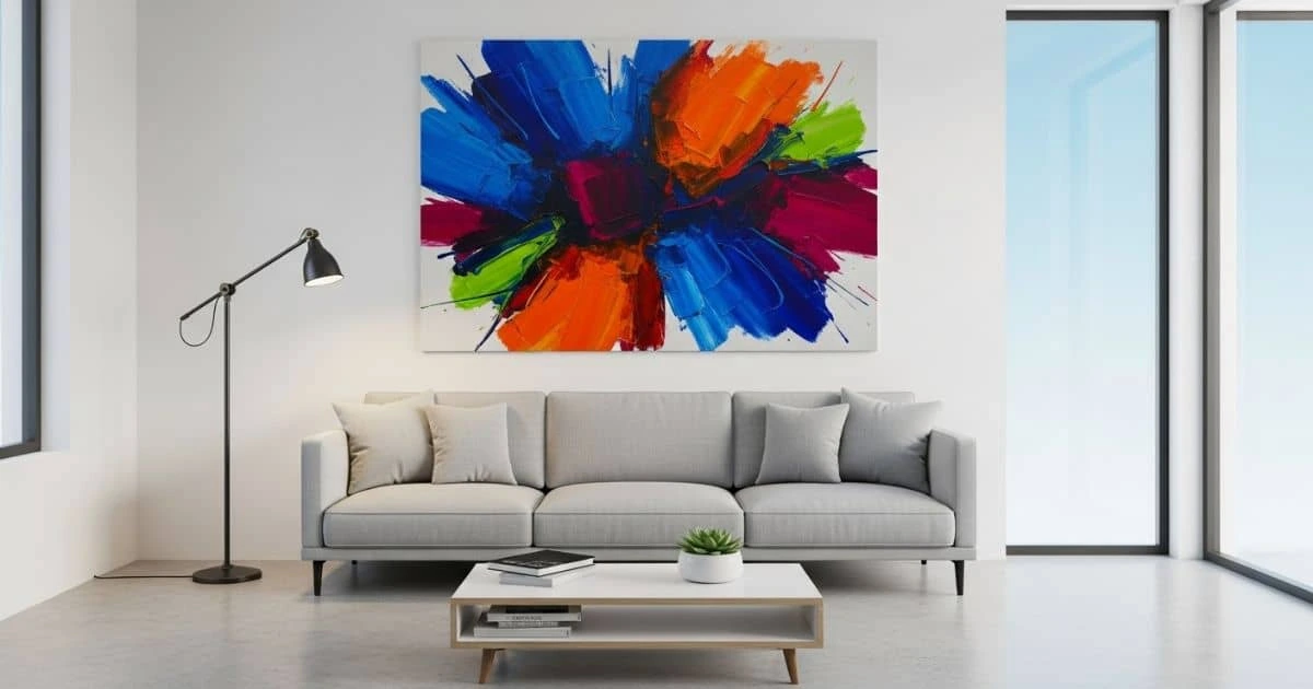 Quadro Sozinho ou Galeria? Use Quadros para Deixar Sua Sala Mais Charmosa de um Jeito Único