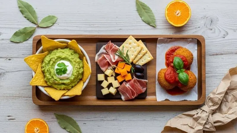 Refeições leves e fáceis para lanches nutritivos rápidos