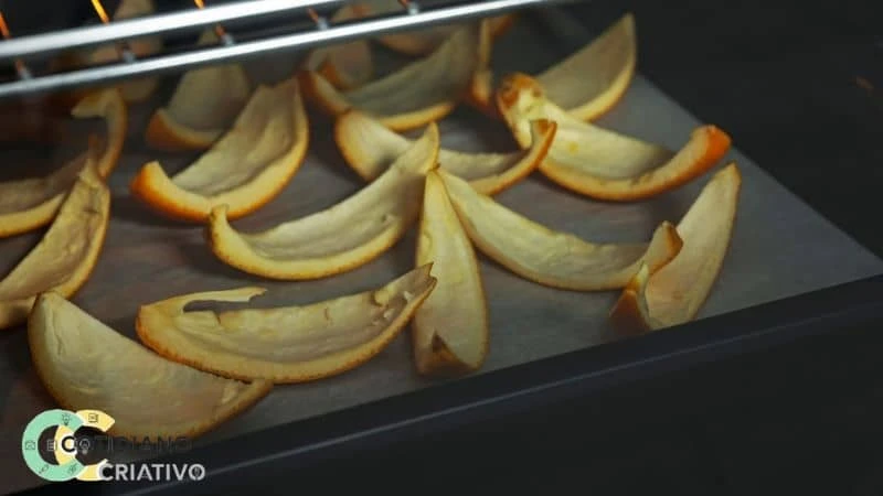 "secagem de cascas de frutas para reaproveitamento sustentável"