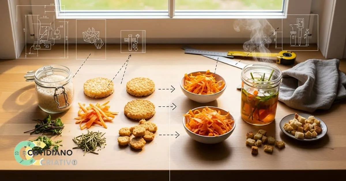Cozinha de resíduo zero: como transformar sobras em ingredientes que encantam