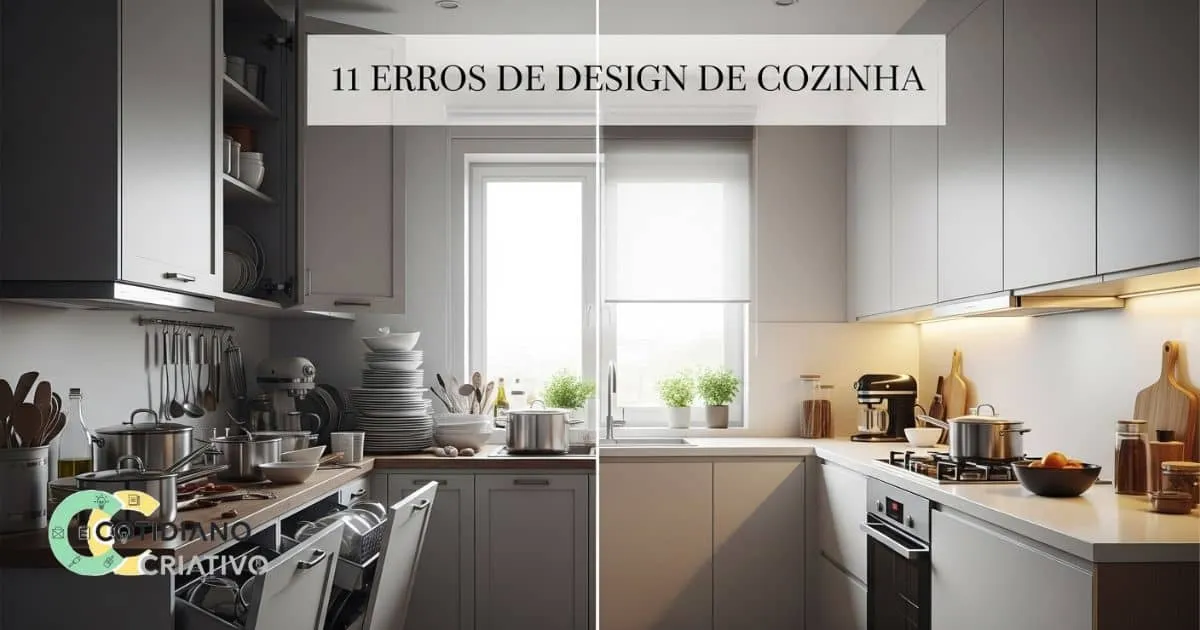 11 Erros de Design de Cozinha que Tornam Seu Dia a Dia um Caos (e Como Evitá-los)