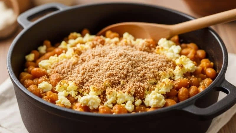 Feijão tropeiro econômico sem carne — receita barata e saborosa