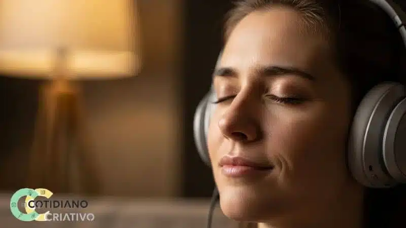 pausa sonora criativa para aliviar a mente
