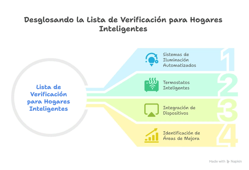 checklist para casas inteligentes”
