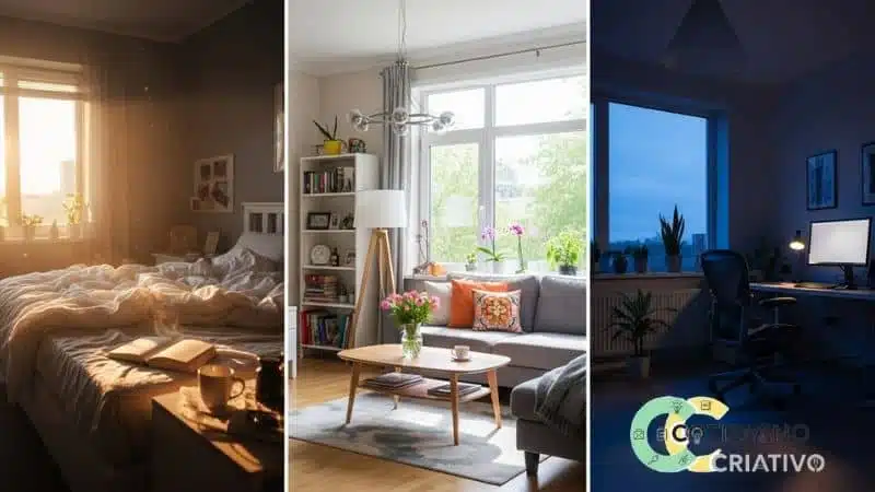 projetos de casa saudável com qualidade do ar e iluminação inteligente