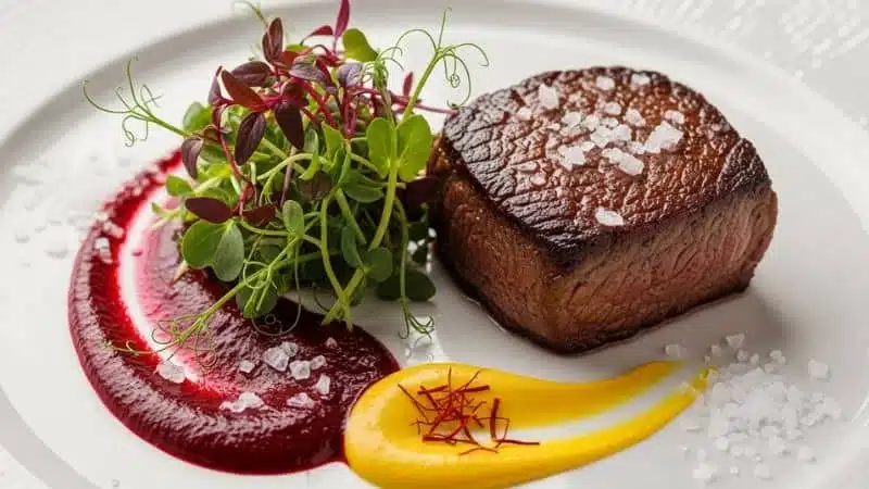 Decoração de pratos com sal: técnica criativa para surpreender na apresentação.  