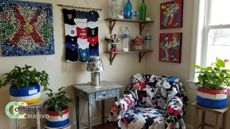 decoração barata transformando ambiente simples