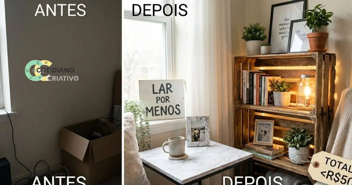 Decoração barata e funcional: 8 Ideias Geniais para Transformar Sua Casa com Menos de R$50
