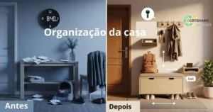 Como a organização da casa me fez parar de perder tempo procurando coisas