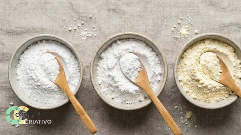 tipos de amidos usados para crocância em biscoitos sem glúten