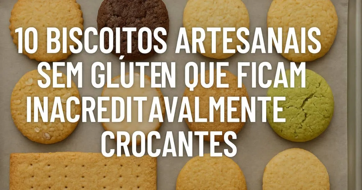 receita de biscoito sem glúten