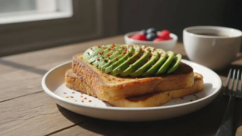 café da manhã simples e nutritivo