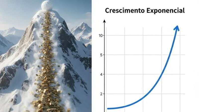 Visualizar o poder multiplicador do tempo e a aceleração do acúmulo.