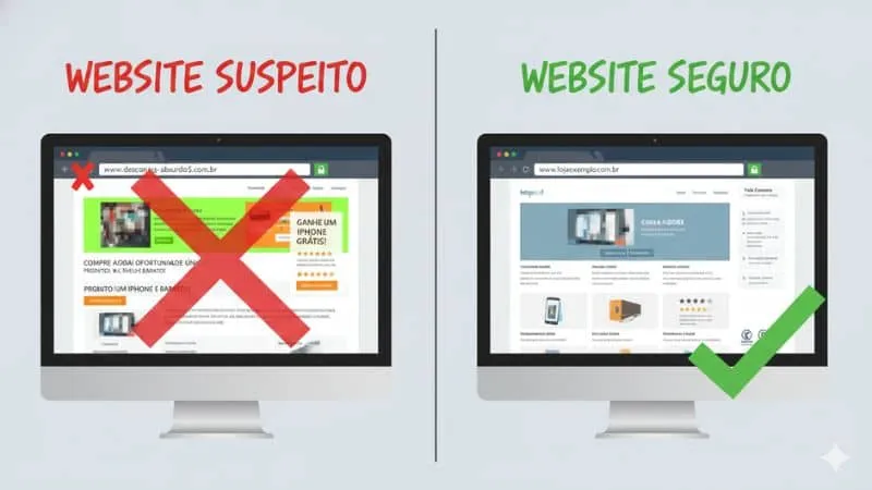 Uma imagem dividida em DOIS LADOS, antes e depois